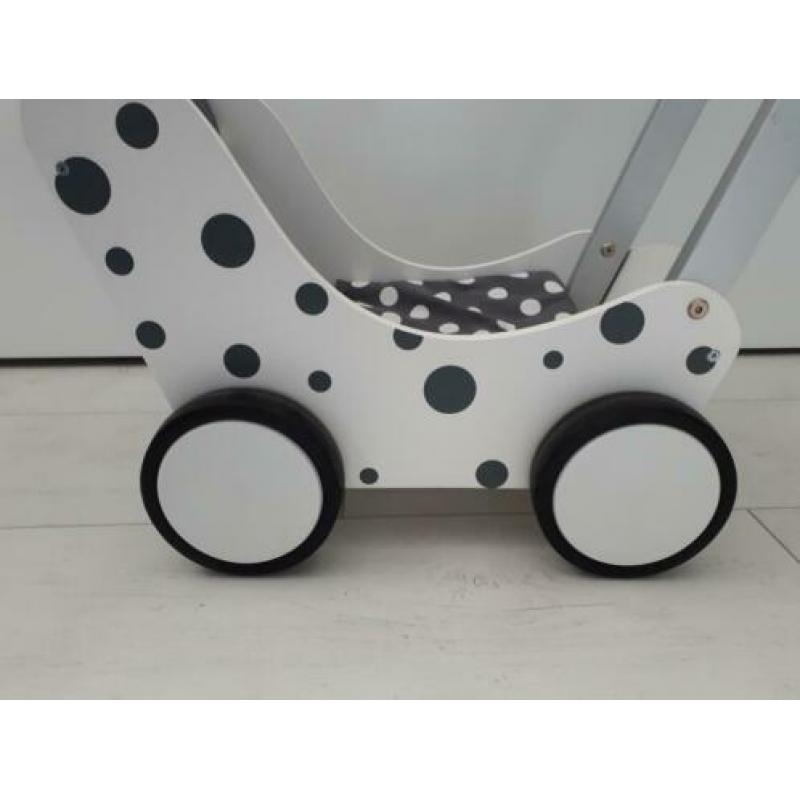 Loopwagen kinderwagen hout