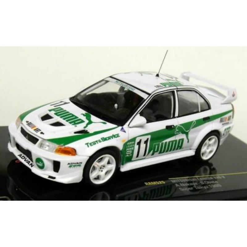 Mitsubishi Lancer Evo Nakaya Obata PUMA RalliArt IXO RAM525