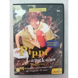 5x DVD Pippi Langkous