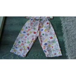 Powell Craft Nusery Roze Pyjama 1-2 years