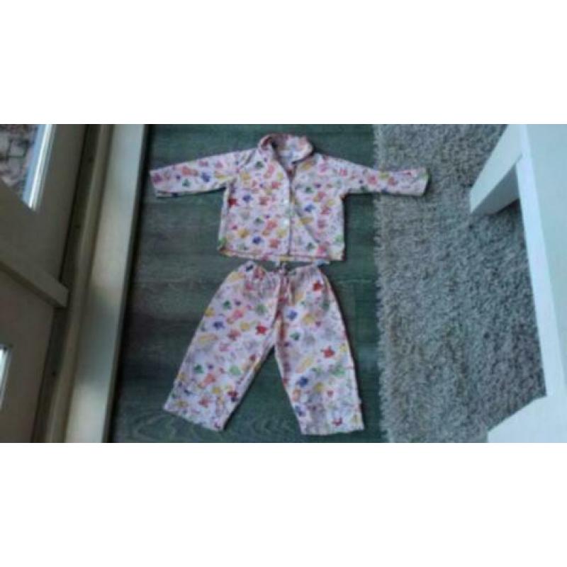 Powell Craft Nusery Roze Pyjama 1-2 years