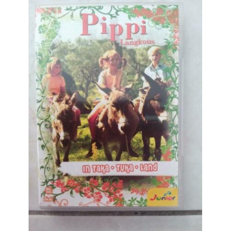 5x DVD Pippi Langkous