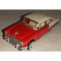 modelauto 1:43 Road Champs Chevrolet Bel Air 1955 retro