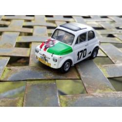 Fiat 500 1/43 VITESSE Giannini wit bestickering