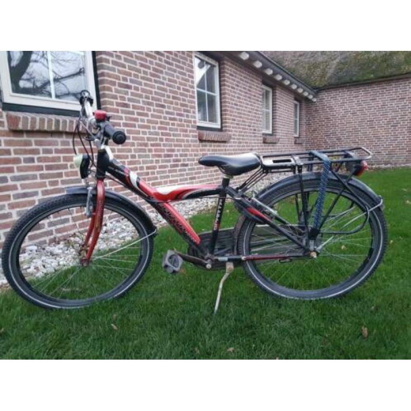 Sparta 24 inch jongensfiets met 3 versnellingen