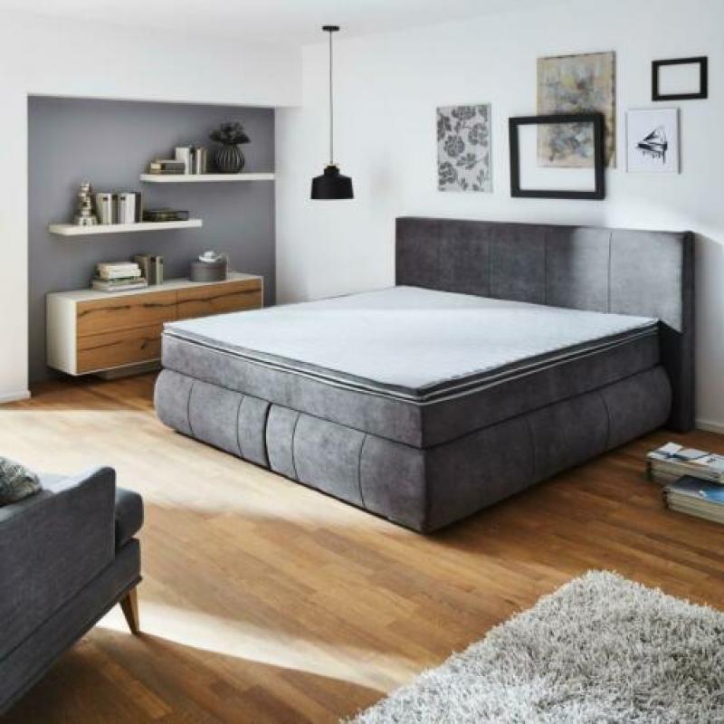 Boxspring HEALEN 180 x 200 cm H2/H3 7-Zone+TOPPER+Hoofdbord!