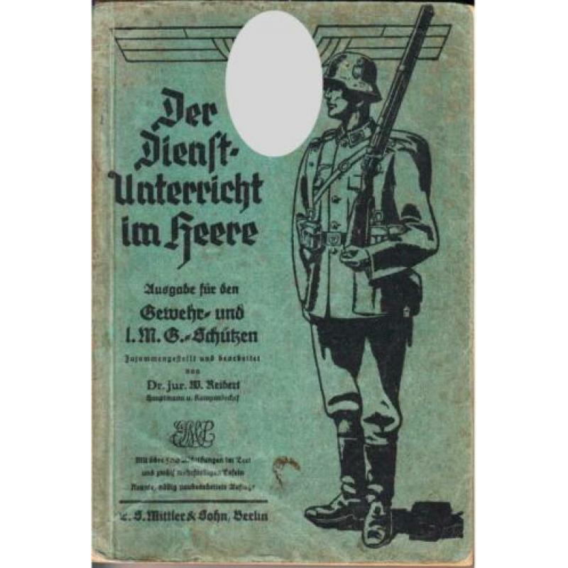 Duitse Wehrmacht Heer Handboek (1937)