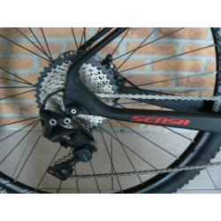 Sensa Fiori Pro carbon en Merida Big Nine 500 en Pro One