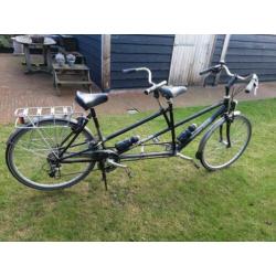 Multicycle sportieve tandem 27 versn.hydr.remmen