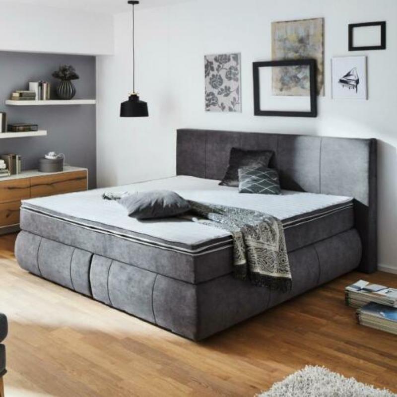 Boxspring HEALEN 180 x 200 cm H2/H3 7-Zone+TOPPER+Hoofdbord!