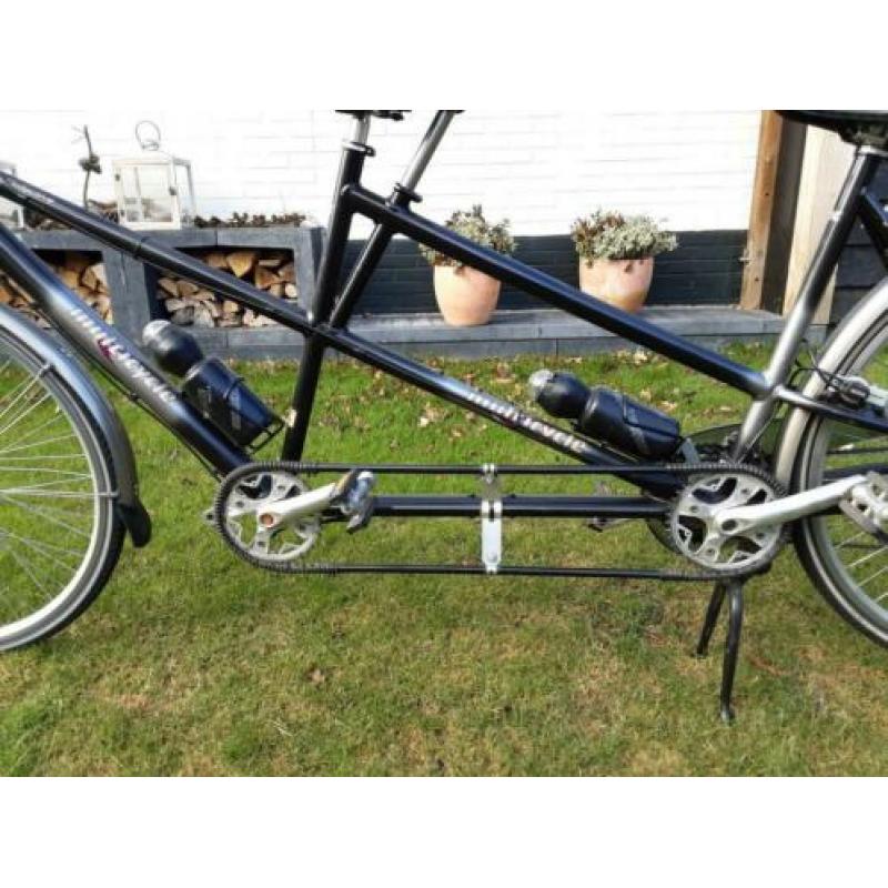 Multicycle sportieve tandem 27 versn.hydr.remmen