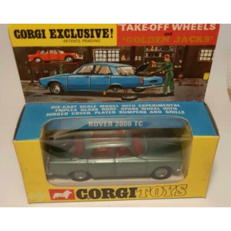 Corgi Toys, GB, 275, Rover 2000 TC, rood int. !, vnm/b