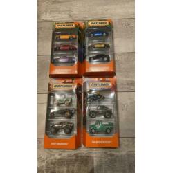 Matchbox, 4 x 3 pack, nieuw