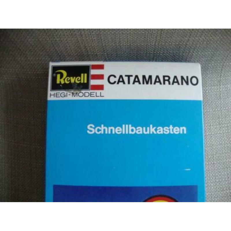 revell bouwpakket catamaran dubbele romp