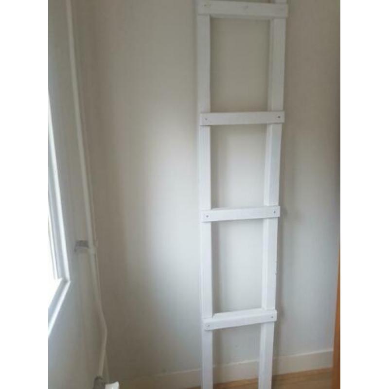 Houten trap decoratie ladder