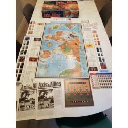 Axis & Allies vintage 1984 geheel compleet