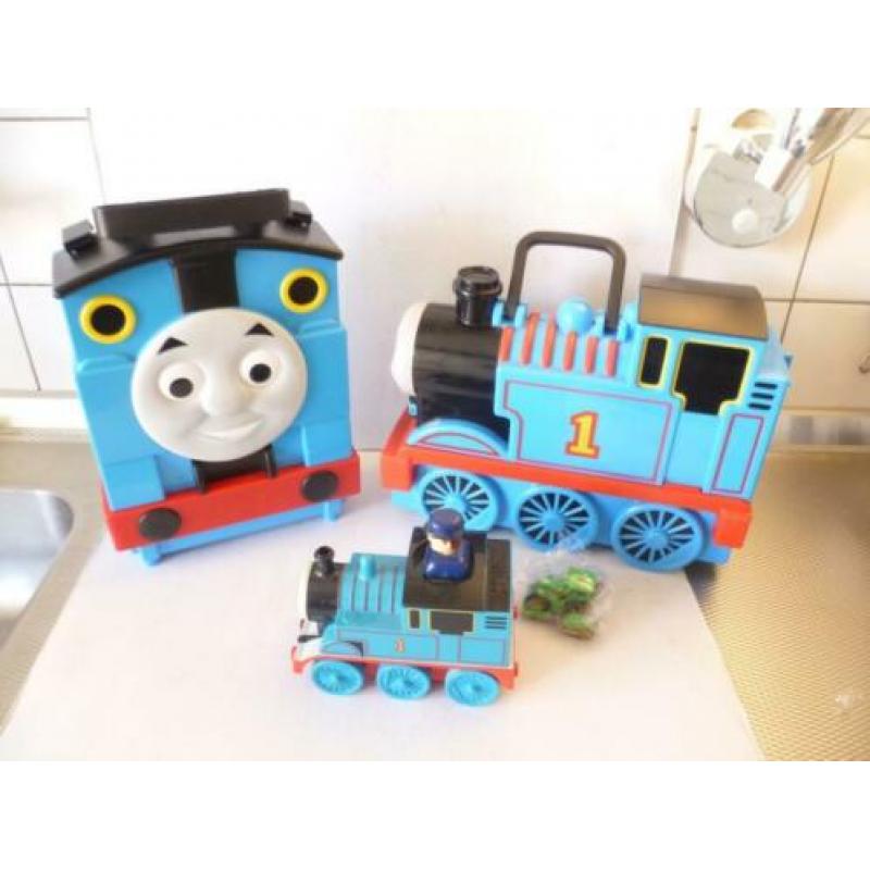 Thomas de Tank Engine grote opbergkoffer+grote locomotief e.