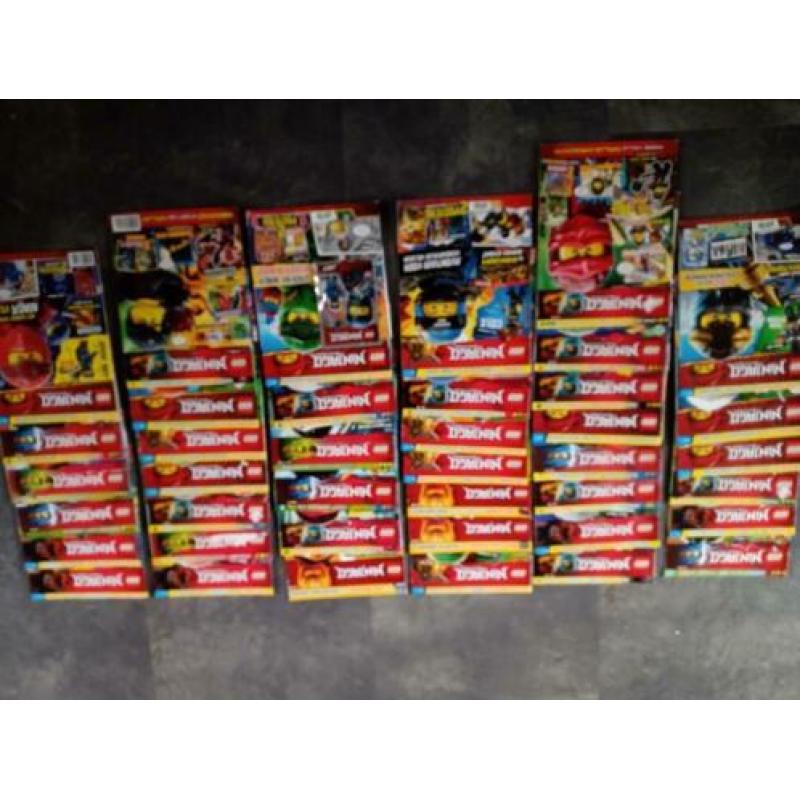 Hele verzameling Lego Ninjago boeken