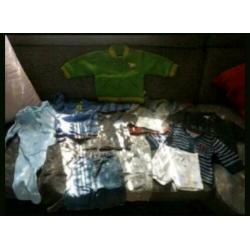 Pakket baby kleding jongen 68 (pakket 8)