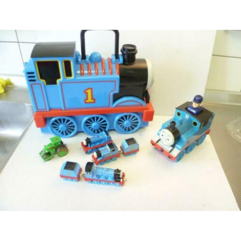 Thomas de Tank Engine grote opbergkoffer+grote locomotief e.