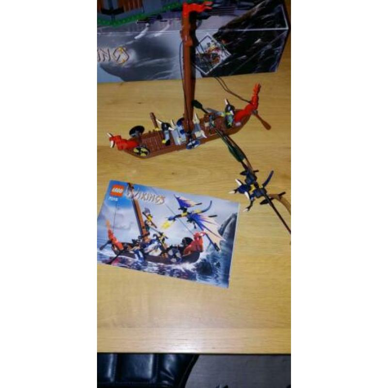 Lego Vikings set. 7015, 7016, 7017 en 7019 compleet!