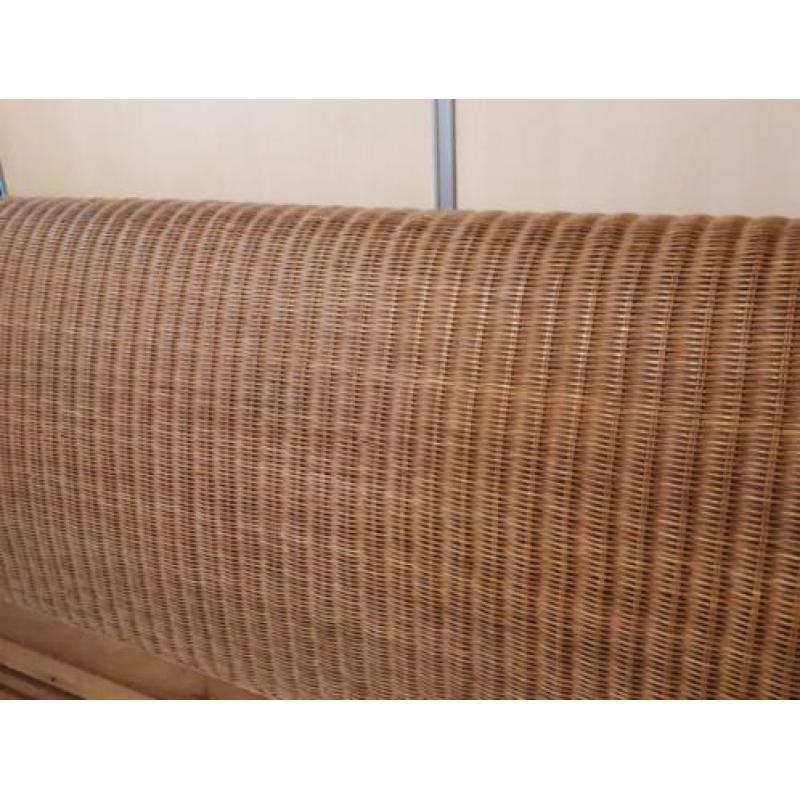 Mooi rotan bed 180×200cm