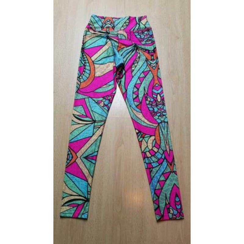 Goa hippie psy yoga festival psychedelische legging M