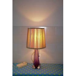 val saint lambert glas schemerlamp retro lamp vintage lamp