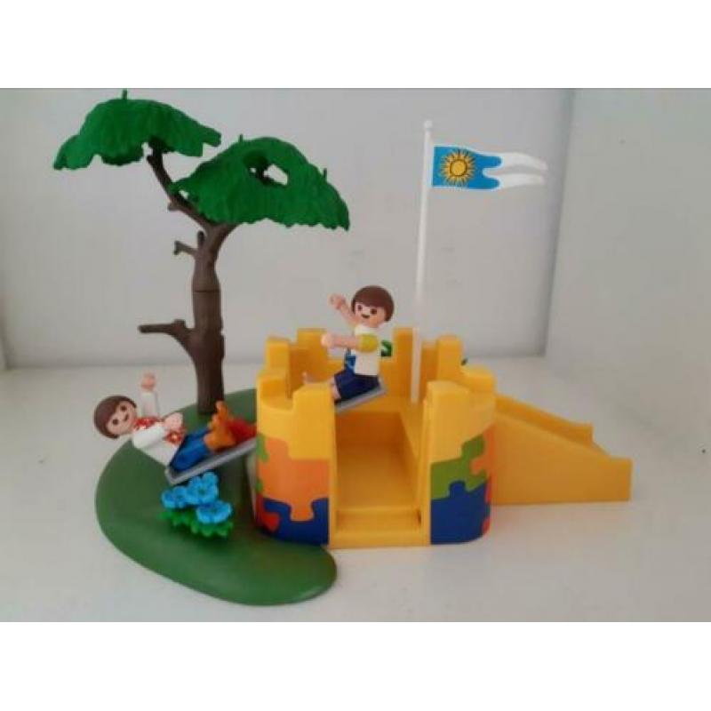 Playmobil speeltuin met kinderen