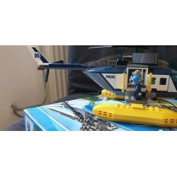 Lego helikopter 60067 politie helikopter met doos en boekje