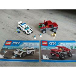 Lego city 60128 snelle politie achtervolging boef dief