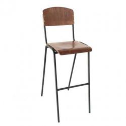 VINTAGE RESTAURANT STOELEN SCHOOLSTOELEN, stoel smokey 881