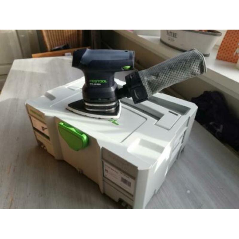 Nieuwe festool delta schuurmachine in systainer