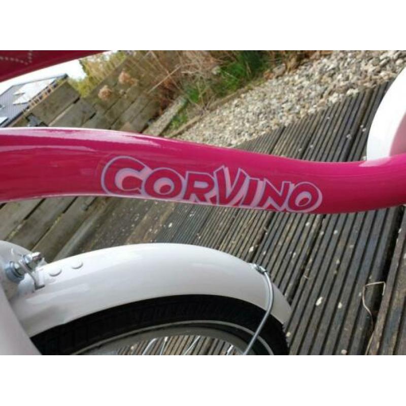 Nieuwstaat: Corvino love meisjesfiets 16 inch