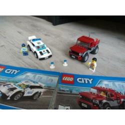 Lego city 60128 snelle politie achtervolging boef dief