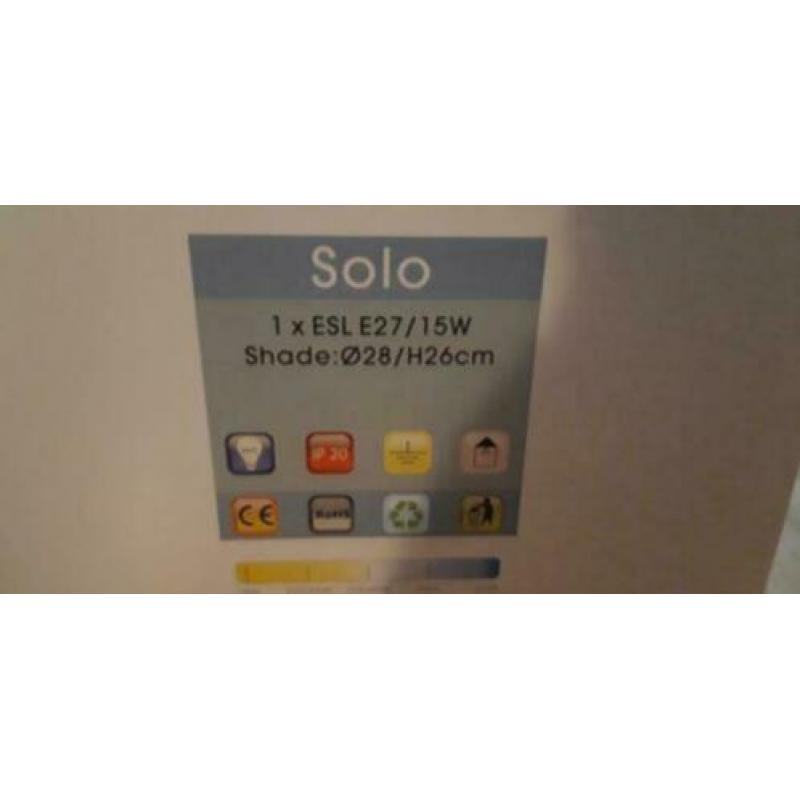 Nieuw in doos hanglamp merk Lucide "solo"