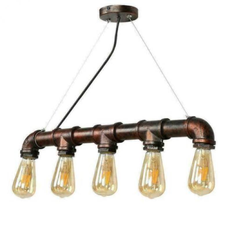 ijzer vintage stijl industrieel lamp lampen waterleiding