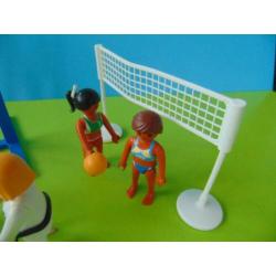 Sporters Playmobil Judo , Ringen en beachvollybal