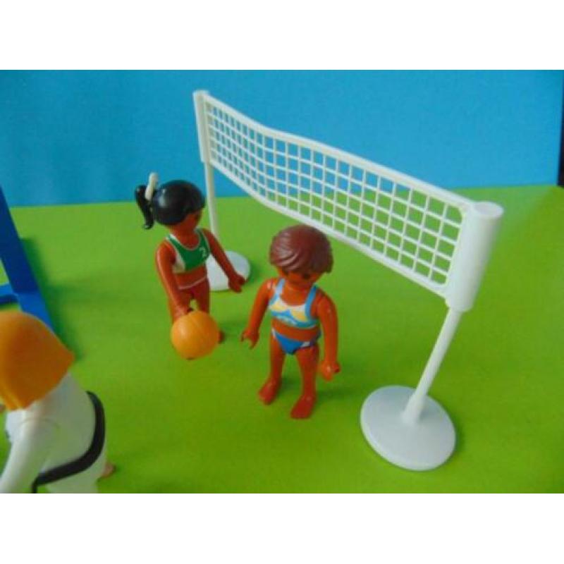 Sporters Playmobil Judo , Ringen en beachvollybal