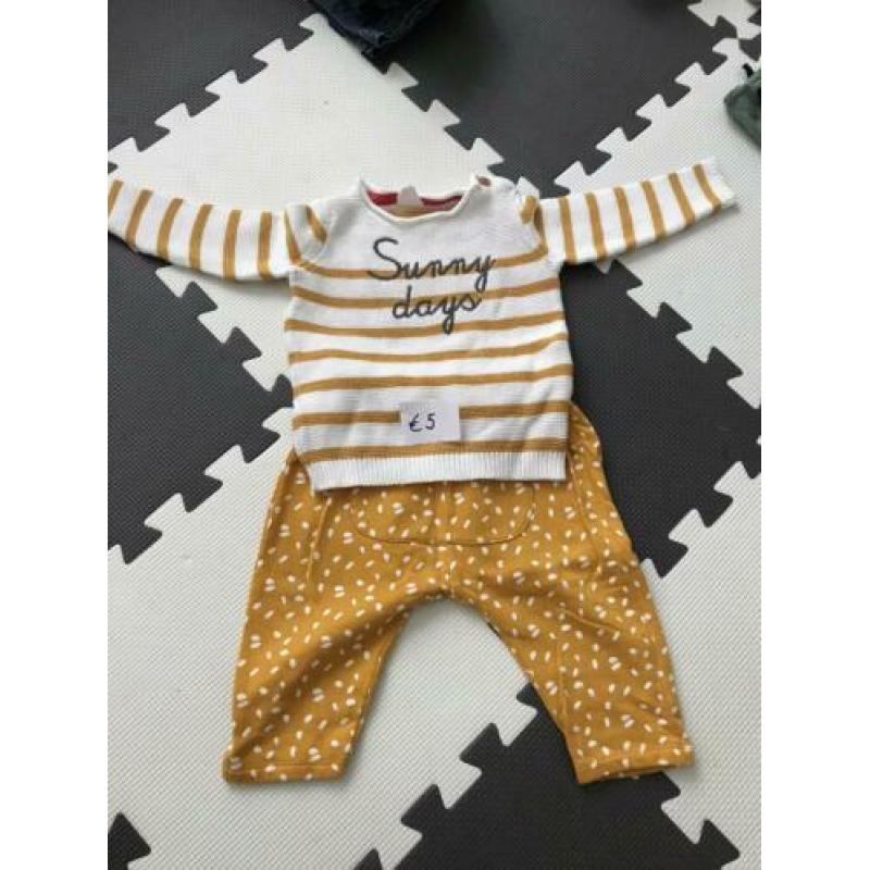 Baby jongen maat 62 en 68 sets Noppies, Noesser, Babyface ea