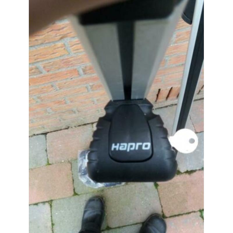 Dakdragers Hapro Cronos, open dakrail incl. adapter set's