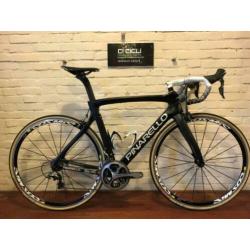 Pinarello Dogma F8 Dura Ace 2 x 11 54cm. Matzwart Topstaat