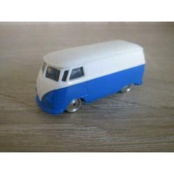 lego 1 87 volkswagen t1 bus blauw zeldzaam nieuwstaat