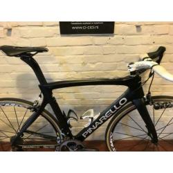 Pinarello Dogma F8 Dura Ace 2 x 11 54cm. Matzwart Topstaat