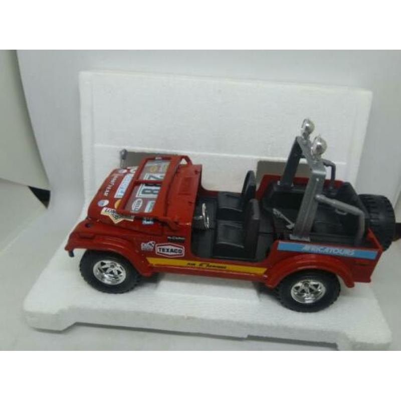 Jeep cj7 Renegade rally raid 1:24 bburago burago Pol