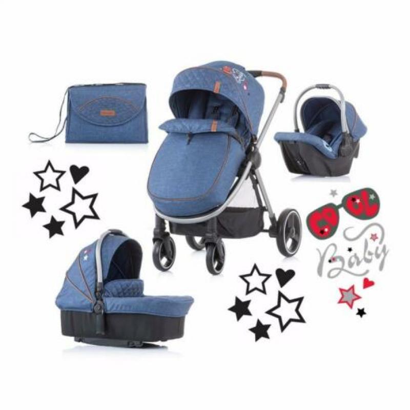 Kinderwagen 3 in 1 Prema graniet € 399 gratis thuisbezorging