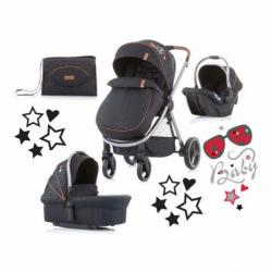 Kinderwagen 3 in 1 Prema graniet € 399 gratis thuisbezorging