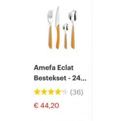 Amefa 24 delig bestek nieuw