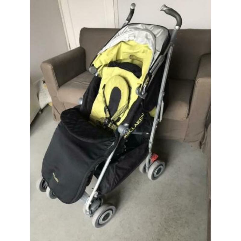 Maclaren techno XLR met accessoires, grote buggy vanaf baby