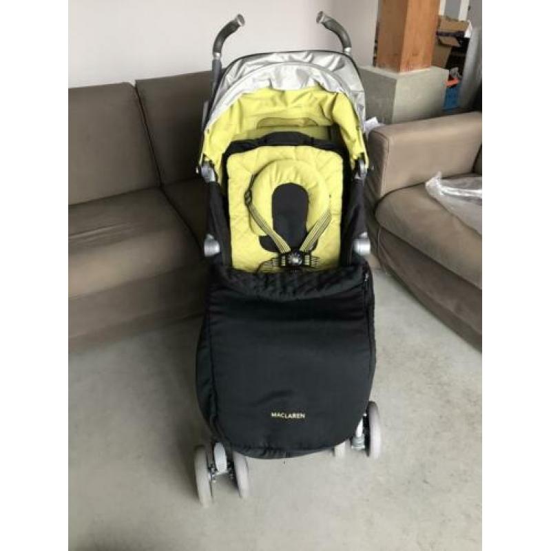 Maclaren techno XLR met accessoires, grote buggy vanaf baby